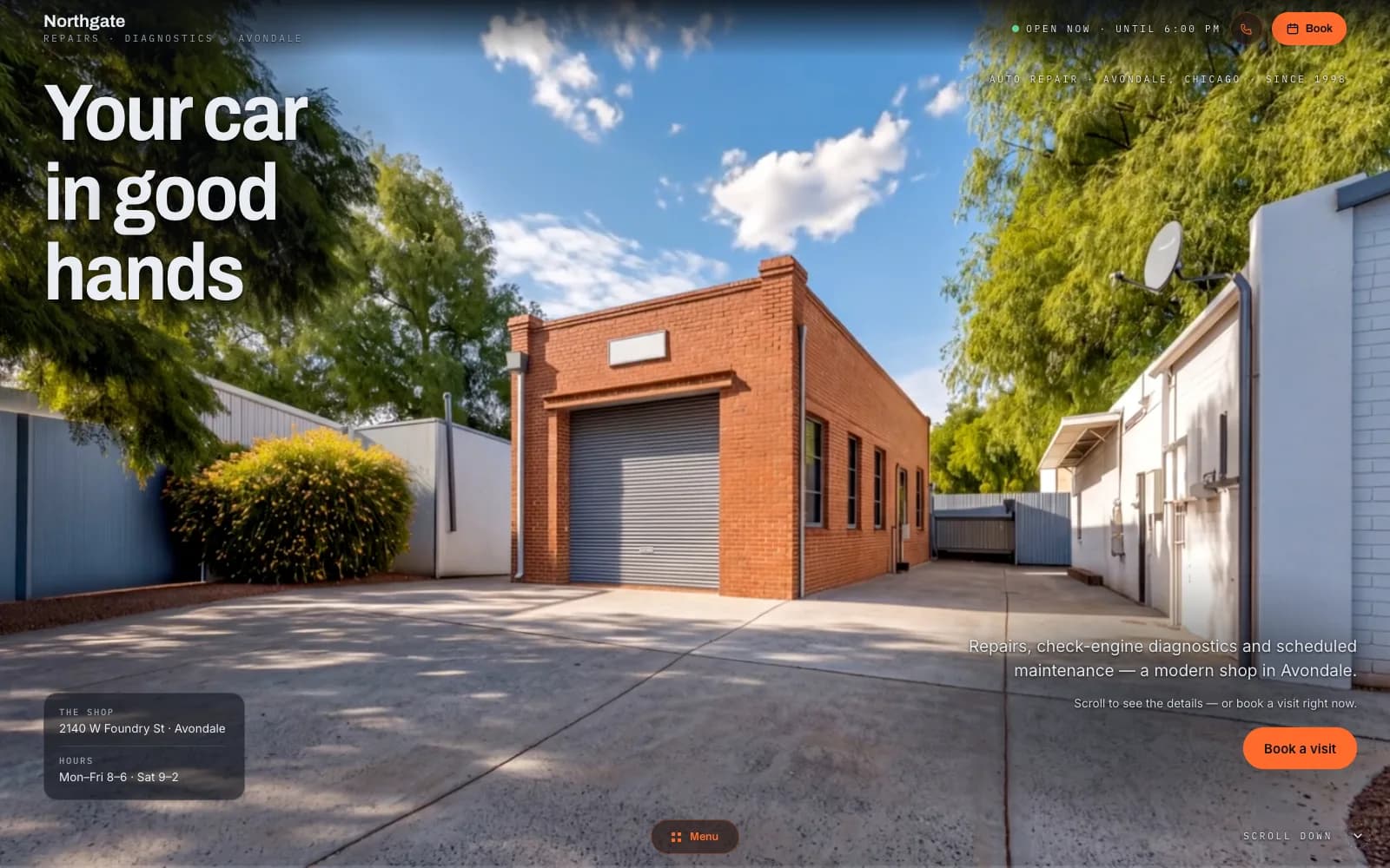 Demo website — Car dealers